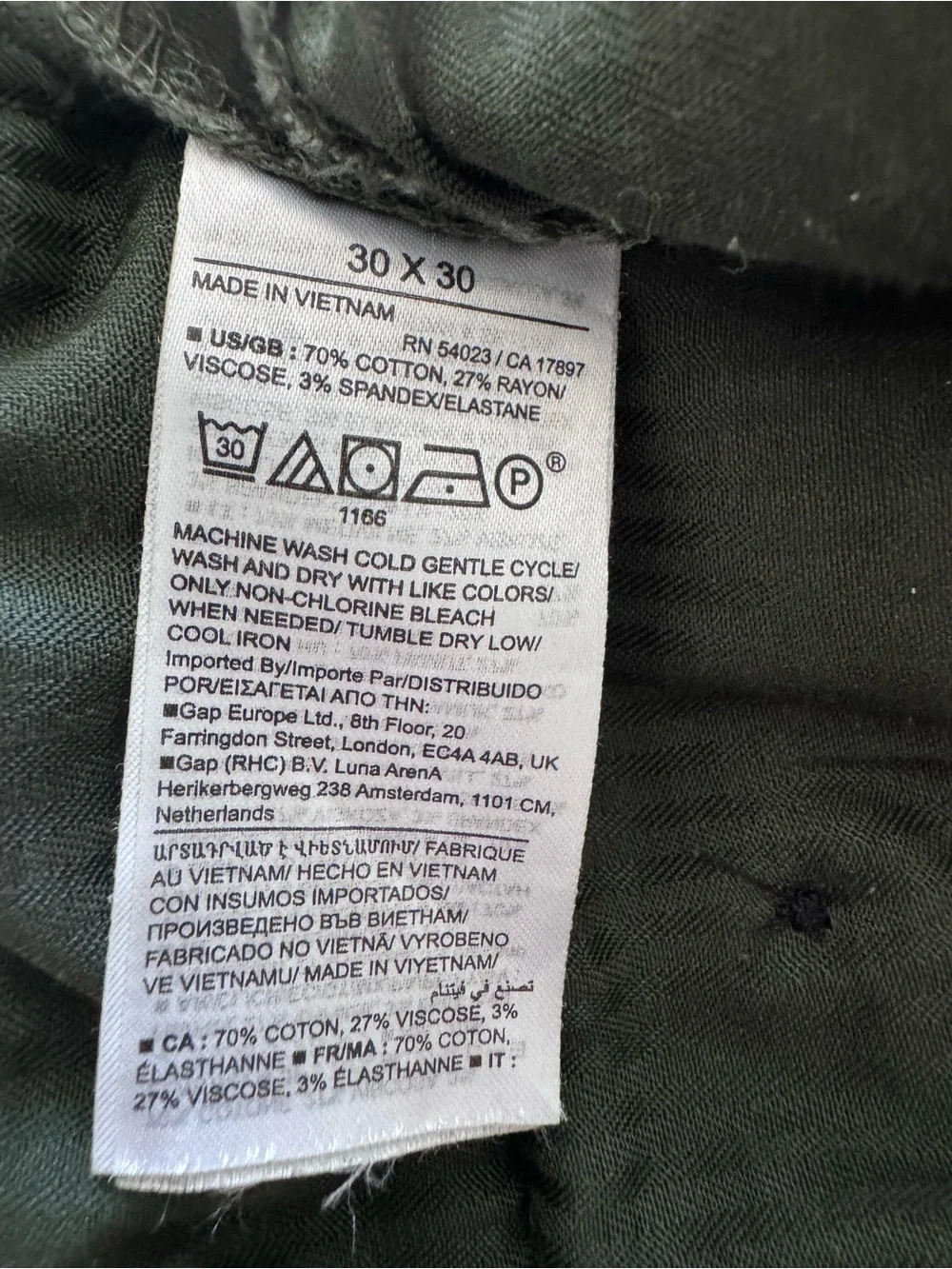 Banana Republic use from